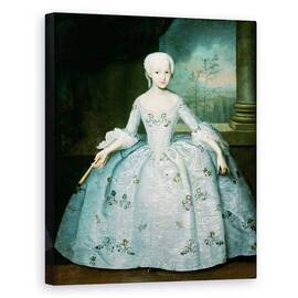 Tablou Canvas - Ivan Yakovlevich Vishnyakov - Portretul lui Sarah Eleonor Fermor 1740-1824 1749-50 - - Roveli