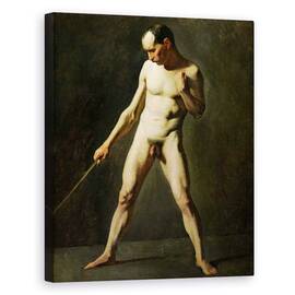 Tablou Canvas - Jean-Francois Millet - Studiu nud - - Roveli