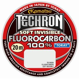 Fluorocarbon 100% Techron Soft Invisible 20m 0.377mm/8.75kg - - Roveli