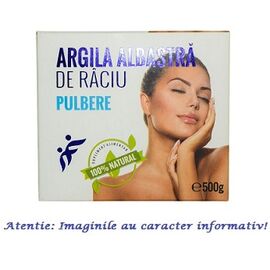 Argila Albastra de Raciu Pulbere 500 g Romcos - - Roveli