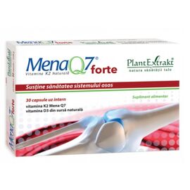 Mena Q7 Forte Vitamina K2 Naturala 30 capsule PlantExtrakt - - Roveli