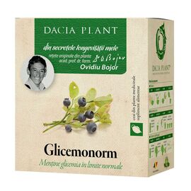 Ceai Glicemonorm 50 g Dacia Plant - - Roveli