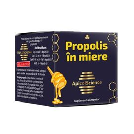 Propolis in Miere 120 g Apicol Science - - Roveli
