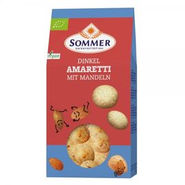 Biscuiti Amaretti din faina de spelta 125g Sommer-Co - - Roveli