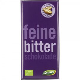 Ciocolata neagra cu 85% cacao 100g Dennree - - Roveli