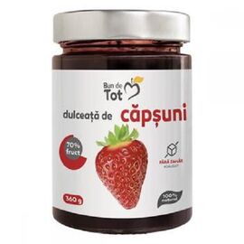 Dulceata de Capsuni Fara Zahar 360 g Dacia Plant - - Roveli