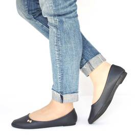 ​Balerini de dama usori si accesoriu strasuri 662-DK.BLUE, Culoare (12): Bleumarin, Marime (12): 39* - - Roveli