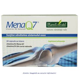 Mena Q7 Vitamina K2 Naturala 30 capsule PlantExtrakt - - Roveli