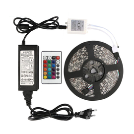 Banda LED STRIP 5M RGB telecomanda 24 taste, Marime (tm): 5 m - - Roveli
