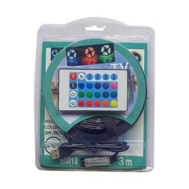 Banda RGB LED strip cu conectare USB, 5m, Marime (tm): 5 m - - Roveli