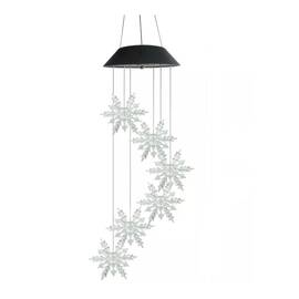 Clopotel de vant solar - fulgi de zapada, Set (tm): 1 buc - - Roveli