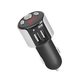 Transmitator FM auto cu USB, Culoare (tm): negru/gri - - Roveli