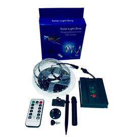 Banda LED solara pentru exterior, Marime (tm): 5 m - - Roveli
