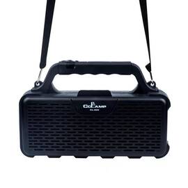 Boxa solara portabila cu lanterna si lumini disco colorate, Culoare (tm): negru - - Roveli