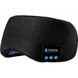 Masca de dormit casti wireless, Culoare (tm): negru - - Roveli