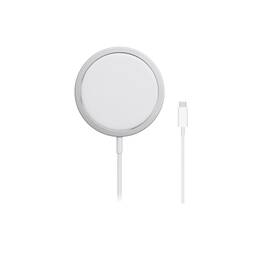 Incarcator magnetic wireless cu tehnologie MagSafe, Culoare (tm): alb - - Roveli