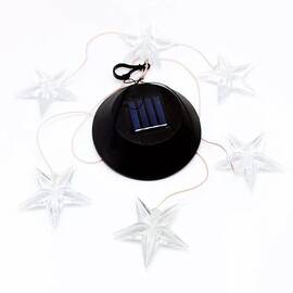 Clopotel de vant solar - stelute, Tip lumina (tm): RGB-multicolor - - Roveli