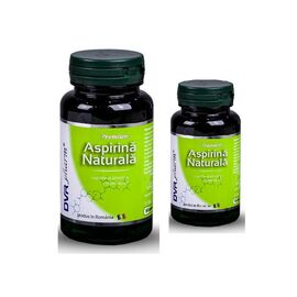 Roveli - Aspirina Naturala Pachet 60 capsule + 30 capsule DVR Pharm, 