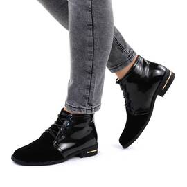 Ghete de dama usoare si comode 11516-BLACK, Culoare (12): Negru, Marime (12): 37 - - Roveli