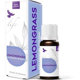 Ulei Esential Integral de Lemongrass 10 ml Bionovativ Life - - Roveli
