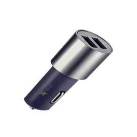 Incarcator auto dual, USB 3.1A, Culoare (tm): negru/gri - - Roveli