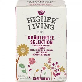 Selectie de ceaiuri din plante bio 38g Higher Living - - Roveli