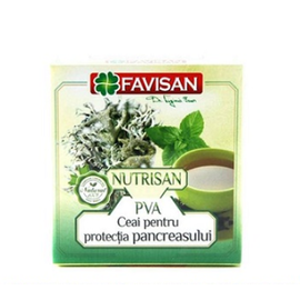 Ceai pentru Protectia Pancreasului Nutrisan PVA 50 g Favisan - - Roveli