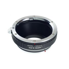 Adaptor montura K&F Concept EOS-Nikon 1 de la Canon EOS la Nikon 1 KF06.080 - - Roveli