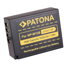 Roveli - Acumulator Patona NP-W126 1020mAh replace FujiFilm Finepix-1111-