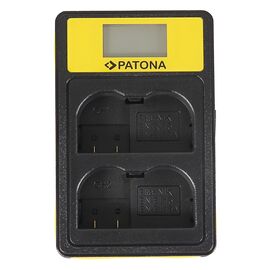 Roveli - Incarcator Smart Patona USB Dual LCD EN-EL15 compatibil Nikon D600 D610 D7000 D7100 D800 D8000-141624-