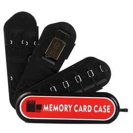 Roveli - Cutie rigida LYNCA KH4 pentru carduri SD, microSD si SIM, 