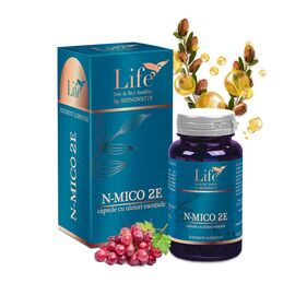N-Mico 2E Capsule cu Uleiuri Esentiale 30 capsule Bionovativ Life - - Roveli