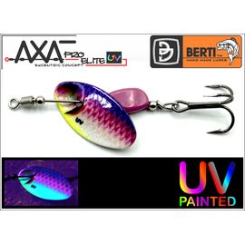 Lingurita Rotativa Berti Axat Pro Elite UV Micro2 22mm/2.9gr, Varianta (50): Axat Pro Elite UV Micro2 22mm/2.9gr Rosu/Roach - - Roveli