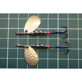 Lingurita Rotativa Berti Indie Pro Nr.2 Bila 21mm/2.7gr, Varianta (50): Indie Pro Nr.2 Bila 21mm/2.7gr Silver - - Roveli