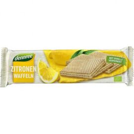 Napolitane cu crema de lamaie bio 125g Dennree - - Roveli