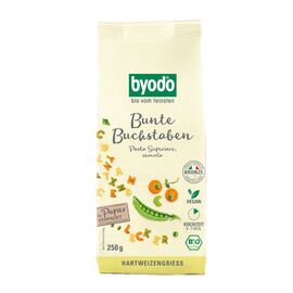 Paste bio litere colorate pentru copii 250g Byodo - - Roveli