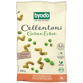 Paste bio din mazare verde fara gluten 250g Byodo - - Roveli