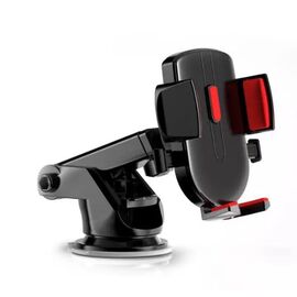 Suport telefon pentru masina cu rotatie 360 : Culoare - rosu - - Roveli