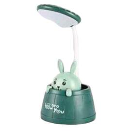 Veioza pentru copii cu iepuras : Culoare - verde, Culoare (tm): verde - - Roveli