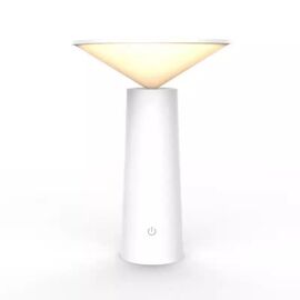Lampa de masa LED, pivotabila, reglabila, inaltime 19 cm : Culoare - alb - - Roveli