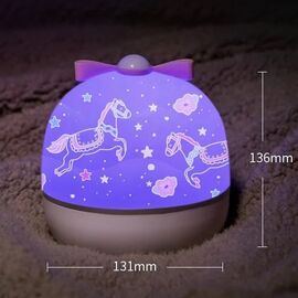 Lampa de noapte pentru copii : Culoare - mov - - Roveli