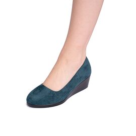 Roveli - Pantofi dama casual din piele intoarsa Verzi Kaia, Culoare (12): Verde, Marime (12): 40-