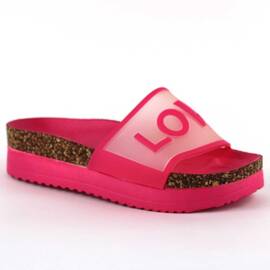 ​Papuci de dama, usori si comozi 00113-FUXIA, Culoare (12): Fucsia, Marime (12): 39 - - Roveli