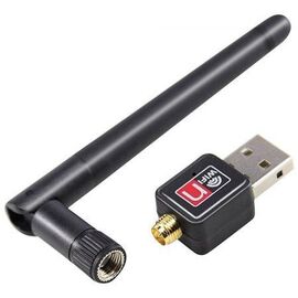 Roveli - Adaptor placa retea wireless USB, Banda 5Ghz : Culoare - negru, 