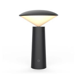 Lampa de masa LED, pivotabila, reglabila, inaltime 21 cm : Culoare - negru - - Roveli