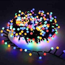 Ghirlanda luminoasa 17m cu 300 becuri LED cu telecomanda : Tip lumina - Calda, Tip lumina (tm): RGB-multicolor - - Roveli