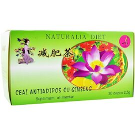 Ceai Antiadipos cu Ginseng 30 Plicuri Naturalia Diet - - Roveli