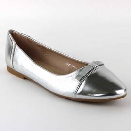 ​Balerini de dama, comozi si usori GRS-1922-SILVER, Culoare (12): Argintiu, Marime (12): 37 - - Roveli