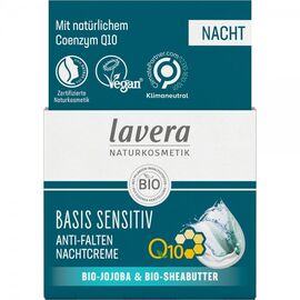 Crema de noapte antirid cu coenzima Q10 50ml Lavera - - Roveli