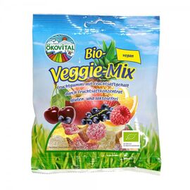 Jeleuri din fructe si legume bio FARA GLUTEN SI LACTOZA 80g Okovital - - Roveli